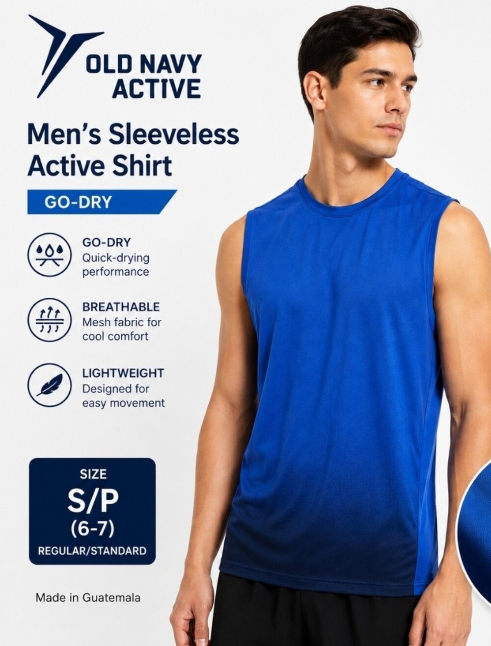 Old Navy Active Go-Dry Small Regular